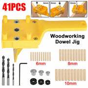 Woodworking Doweling Jig Drill Kit