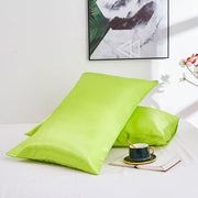 Satin Pillowcase Neon Green 2PC
