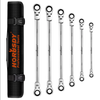 Spanner Set Wrench Set 6Pc Long Flexible Ratchet