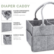 Nappy Bag Diaper Caddy Organiser