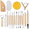 19pcs Pottery Ceramic Clay Modelling Tool Set