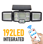 Solar Wall Lights 192 LED Sensor Wall Lamp