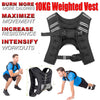 10kg Weighted Vest Training Sports Fitness Workout