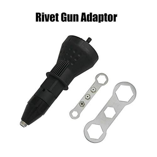 Rivet Nut Tool Aumento Remachadora para Taladro 19×8×4 Rivet Drill  Attachment Riveter Conversion Connector Adaptor Carpenter Tool
